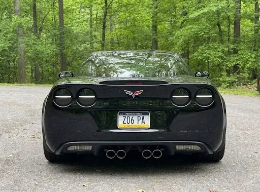 Example: Rear straight-on
